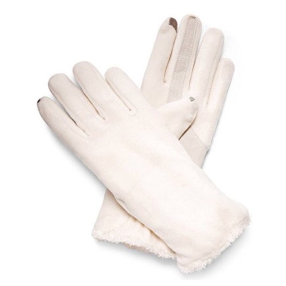 Lot of 2 Ivory ISOTONER Gloves with Smart Touch - Picture 2 of 13